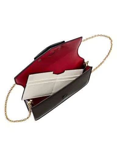 Givenchy Women's Antigona Wallet with Chain in Box Leather - Black | Thumbnail 4