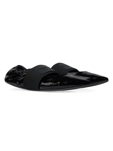 Givenchy Women's Crush Ballerinas in Naplack Leather | Thumbnail 2