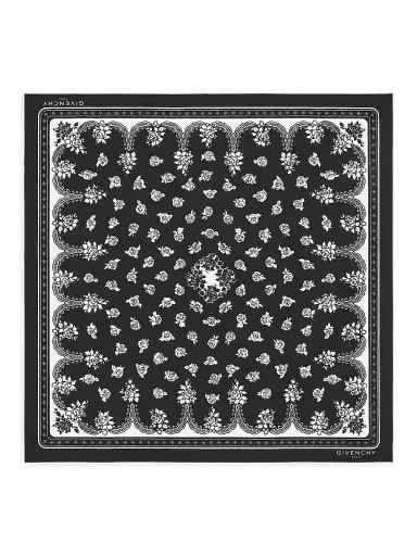 Givenchy Women's Bandana in Cotton and Silk | Thumbnail 1 Givenchy Women's Bandana in Cotton and Silk | Thumbnail 1