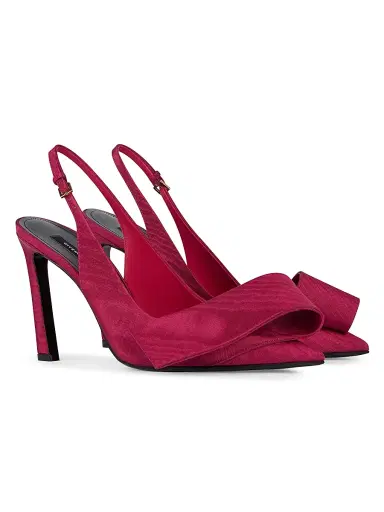 Givenchy Women's Twisted Ribbon Slingbacks Pumps | Thumbnail 2 Givenchy Women's Twisted Ribbon Slingbacks Pumps | Thumbnail 2