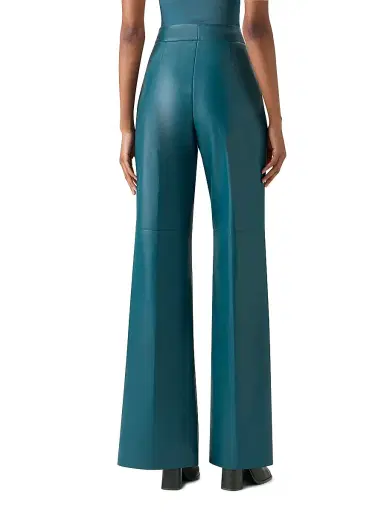 Akris Women's Fior Leather Straight Pants | Thumbnail 5 Akris Women's Fior Leather Straight Pants | Thumbnail 5