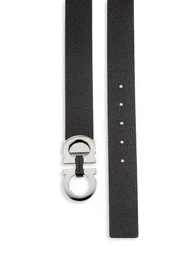 Ferragamo Men's Gancini Buckle Adjustable Cut-to | Thumbnail 2 Ferragamo Men's Gancini Buckle Adjustable Cut-to | Thumbnail 2
