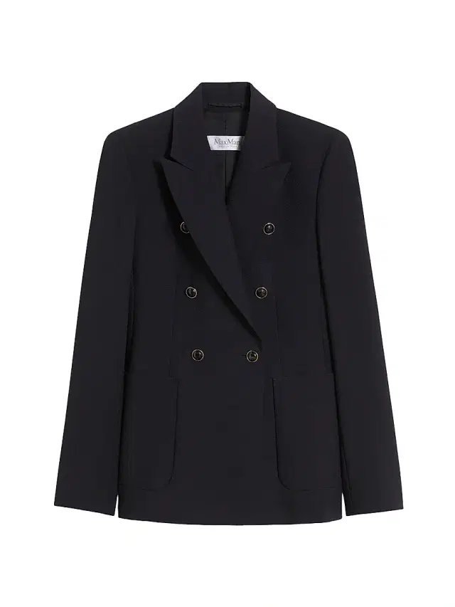 Women's Wool Blend Seersucker Blazer - Ultramarine