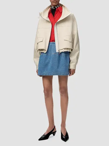 Loewe Women's Paneled Denim Mini Skirt | Thumbnail 2 Loewe Women's Paneled Denim Mini Skirt | Thumbnail 2