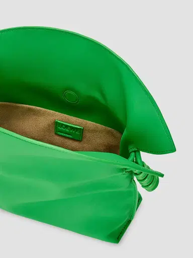 Loewe Women's Flamenco Coil Leather Clutch Bag - Clover Green | Thumbnail 7
