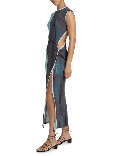Significant Other Women's Tamlyn Dyed Maxi Dress - Canvas Print - Size 12 | Thumbnail 2 Significant Other Women's Tamlyn Dyed Maxi Dress - Canvas Print - Size 12 | Thumbnail 2