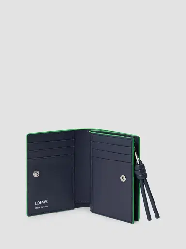 Loewe Women's Knot Leather Compact Bifold Wallet | Thumbnail 3 Loewe Women's Knot Leather Compact Bifold Wallet | Thumbnail 3
