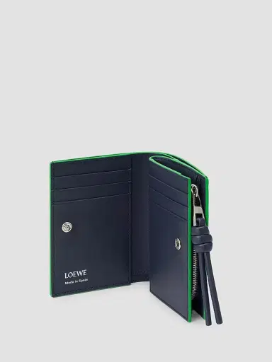 Loewe Women's Knot Leather Compact Bifold Wallet | Thumbnail 4 Loewe Women's Knot Leather Compact Bifold Wallet | Thumbnail 4
