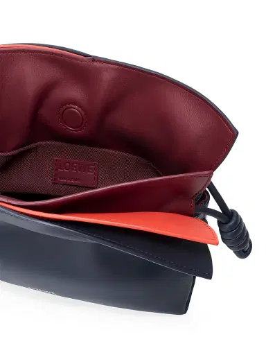 LOEWE Women's Flamenco Mini Layered Leather Clutch - Multicolor Deep Navy | Thumbnail 5 LOEWE Women's Flamenco Mini Layered Leather Clutch - Multicolor Deep Navy | Thumbnail 5