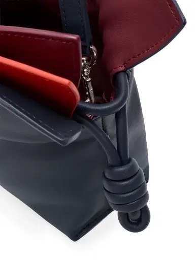 LOEWE Women's Flamenco Mini Layered Leather Clutch - Multicolor Deep Navy | Thumbnail 7 LOEWE Women's Flamenco Mini Layered Leather Clutch - Multicolor Deep Navy | Thumbnail 7