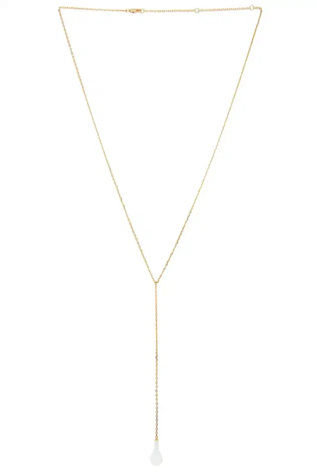 Toteme Crystal Drop Necklace