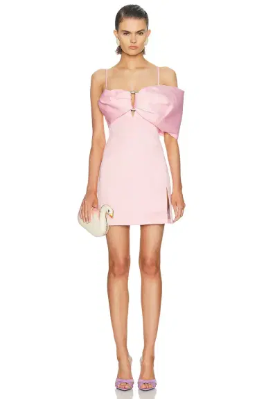 Marc Jacobs Satin Pop J Marc Bow Dress | Thumbnail 1 Marc Jacobs Satin Pop J Marc Bow Dress | Thumbnail 1