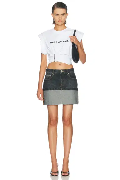 Marc Jacobs Cuffed Mini Skirt | Thumbnail 5