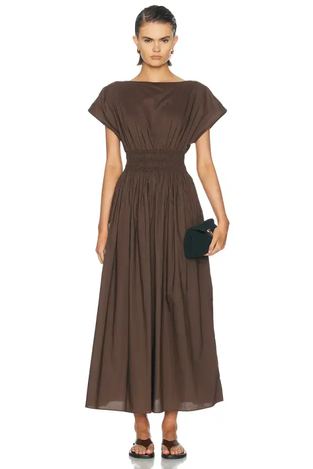 Matteau Shirred Waist Dress