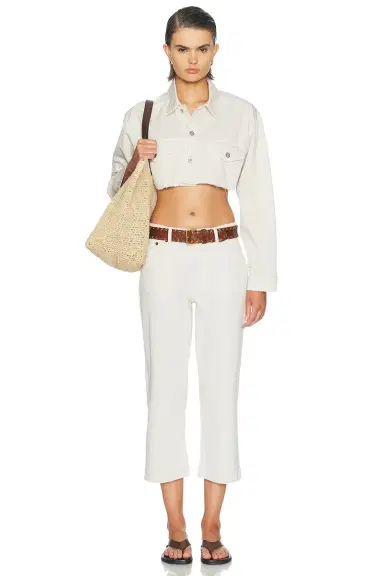 Miu Miu Cropped Flare Leg | Thumbnail 5