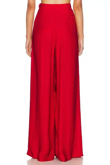 Ralph Lauren Collection Vannesa Full Length Pleated Pant | Thumbnail 4