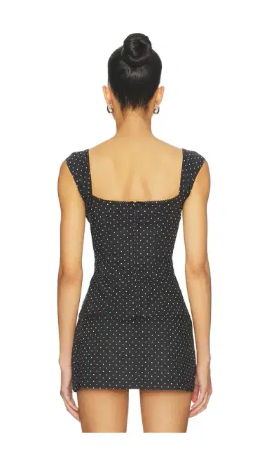 WeWoreWhat Cap Sleeve Ruched Cup Corset | Thumbnail 3 WeWoreWhat Cap Sleeve Ruched Cup Corset | Thumbnail 3
