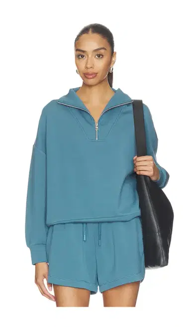 Varley Hawley Half Zip Sweatshirt | Thumbnail 1