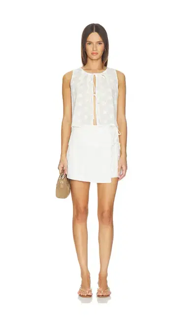 MINKPINK Anisa Embriodered Skort | Thumbnail 5 MINKPINK Anisa Embriodered Skort | Thumbnail 5