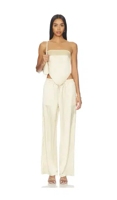 4th & Reckless Bradie Satin Trouser | Thumbnail 5