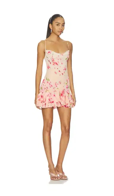 ROCOCO SAND Ruffle Mini Dress | Thumbnail 2 ROCOCO SAND Ruffle Mini Dress | Thumbnail 2