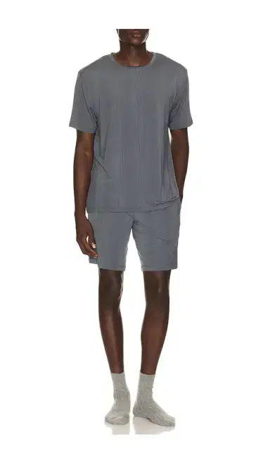 Tommy John Second Skin Luxe Rib Sleep Short | Thumbnail 3