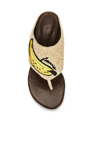 Farm Rio Raffia Icons Kitten Heel | Thumbnail 4 Farm Rio Raffia Icons Kitten Heel | Thumbnail 4