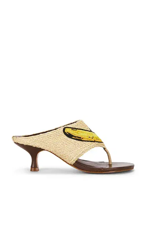 Raffia Icons Kitten Heel