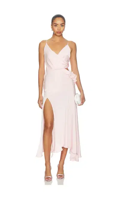 Bardot x REVOLVE Sorrel Mock Wrap Maxi Dress | Thumbnail 1 Bardot x REVOLVE Sorrel Mock Wrap Maxi Dress | Thumbnail 1