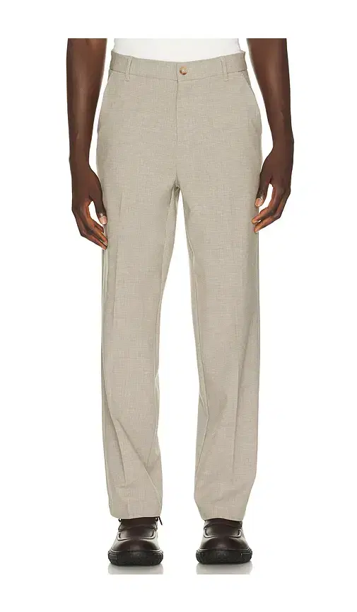 Mini Check Slack Pants