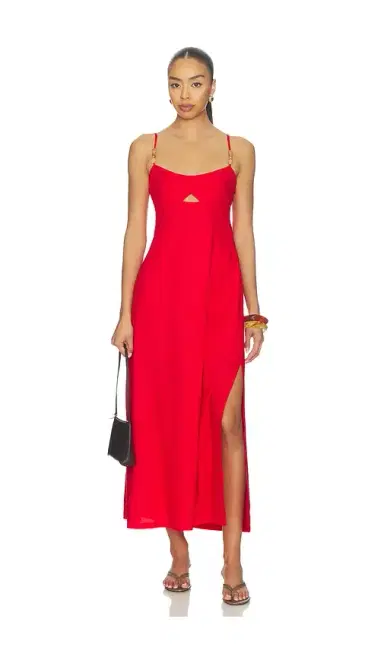 MINKPINK Rhodes Twist Front Maxi Dress | Thumbnail 1 MINKPINK Rhodes Twist Front Maxi Dress | Thumbnail 1