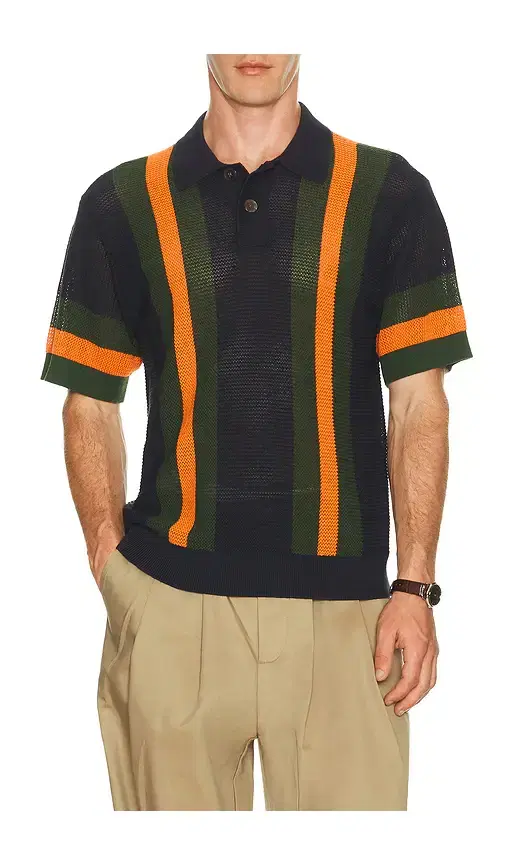 Obey Seth Knitted Polo