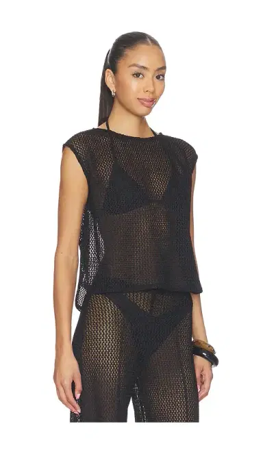 Ripley Rader Fishnet Lounge Tank | Thumbnail 2