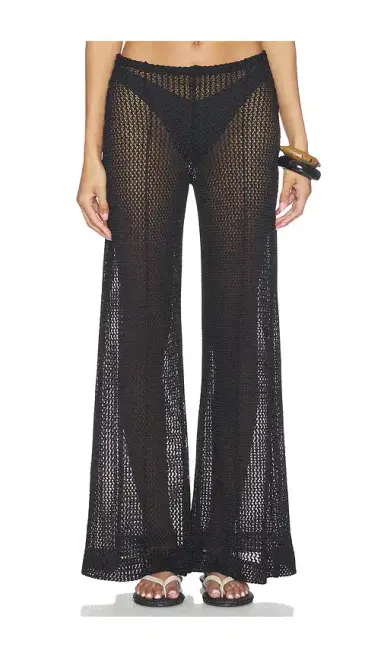 Ripley Rader Fishnet Wide Leg Pant | Thumbnail 1 Ripley Rader Fishnet Wide Leg Pant | Thumbnail 1