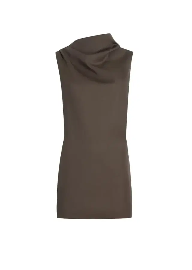 Khaite Astor Dress In Clove