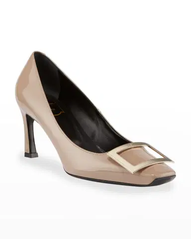 Roger Vivier Belle Patent Buckle Pumps | Thumbnail 2