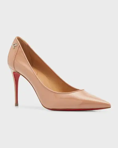 Christian Louboutin 85mm Sporty Kate Patent Soft Lining Pumps | Thumbnail 2 Christian Louboutin 85mm Sporty Kate Patent Soft Lining Pumps | Thumbnail 2