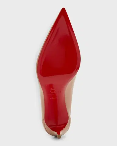 Christian Louboutin 85mm Sporty Kate Patent Soft Lining Pumps | Thumbnail 7 Christian Louboutin 85mm Sporty Kate Patent Soft Lining Pumps | Thumbnail 7