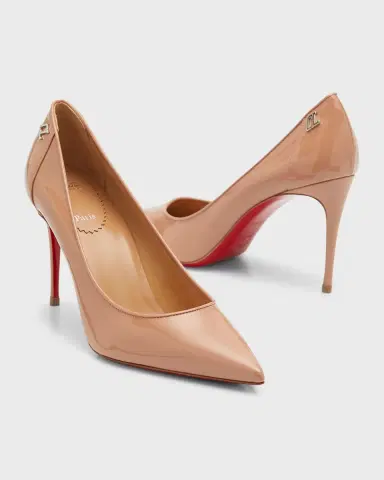 Christian Louboutin 85mm Sporty Kate Patent Soft Lining Pumps | Thumbnail 8 Christian Louboutin 85mm Sporty Kate Patent Soft Lining Pumps | Thumbnail 8
