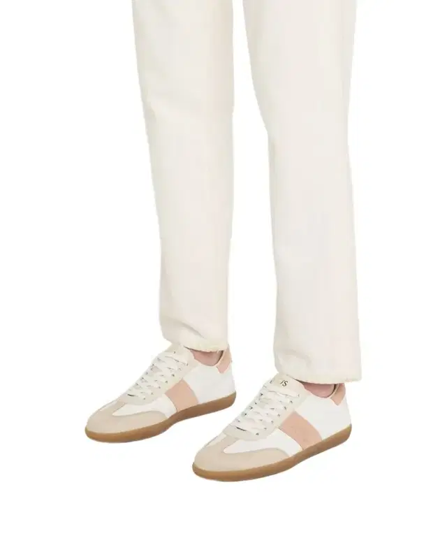 Tod 's Mixed Leather Low-Top Sneakers