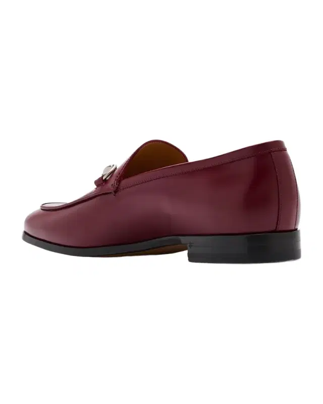 Gucci Men 's Next Bit Leather Loafers