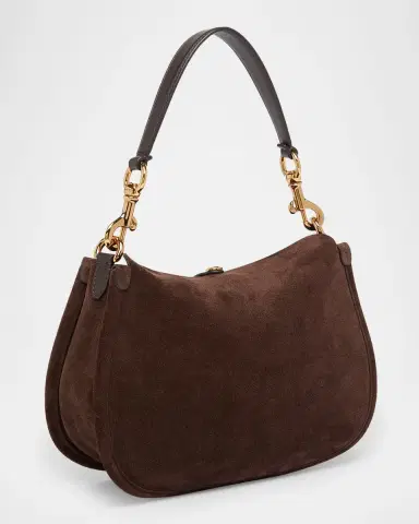 Etro Pegaso Coin Suede Shoulder Bag | Thumbnail 2