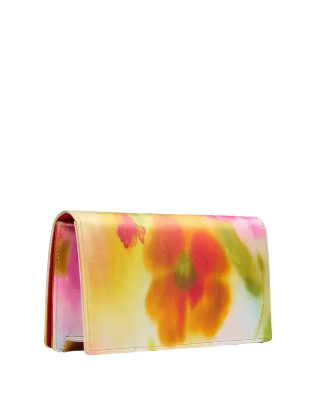 Christian Louboutin Bettina Clutch Bag in Floral Satin