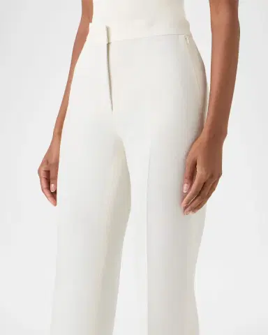 Akris Carl Linen-Wool Straight-Leg Pants | Thumbnail 4