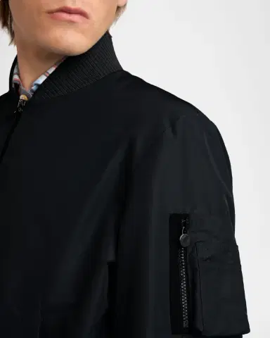 Kiton Men's Full-Zip Blouson | Thumbnail 4 Kiton Men's Full-Zip Blouson | Thumbnail 4
