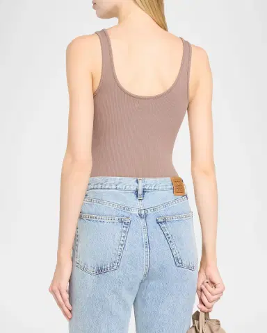L'Agence Nica Scoop-Neck Tank Bodysuit | Thumbnail 2