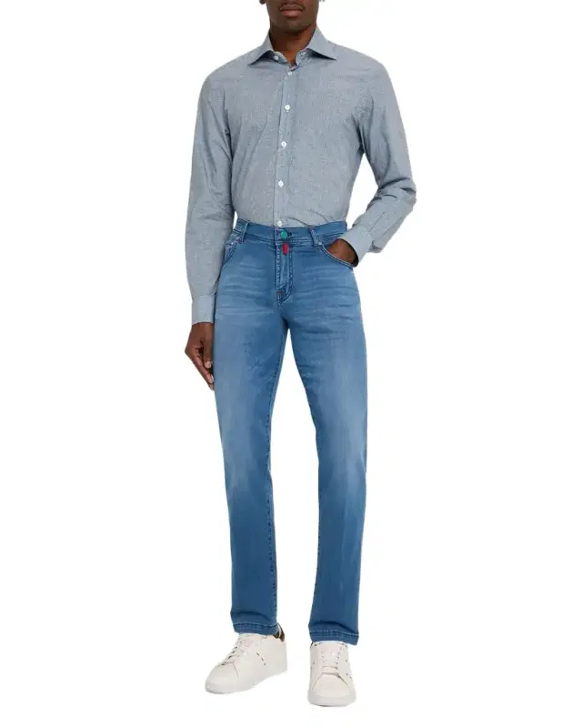 Men 's Straight-Leg Denim Jeans Men 's Straight-Leg Denim Jeans
