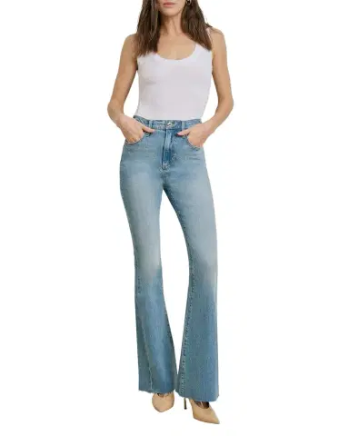 Favorite Daughter The Valentina Super High-Rise Jeans | Thumbnail 1 Favorite Daughter The Valentina Super High-Rise Jeans | Thumbnail 1