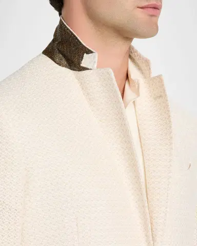 Etro Men's Camo Knit Jacket | Thumbnail 6 Etro Men's Camo Knit Jacket | Thumbnail 6