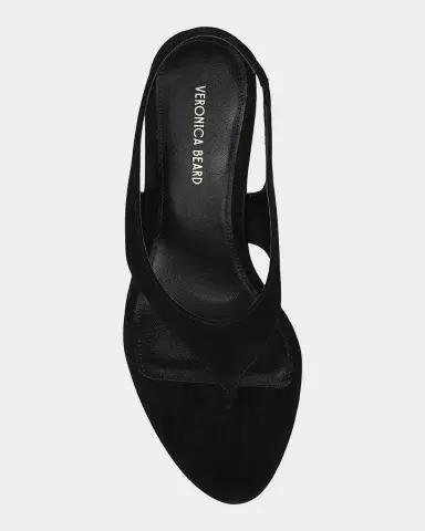 Veronica Beard 65mm Talon Suede Slingback Sandals | Thumbnail 2